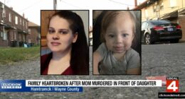 Woman's ex shot her and himself in front of their baby