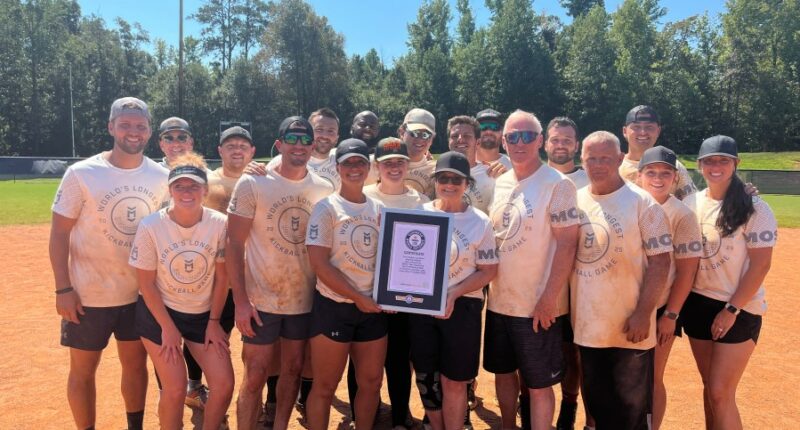 World kickball record broken in Georgia