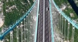 World's tallest bridge opens to traffic in China
