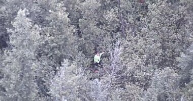 YouTube survival show contestant rescued in densely wooded Michigan area