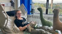 Young woman, 20, reveals symptoms of deadly brain bug which left her hospitalised and fighting for her life