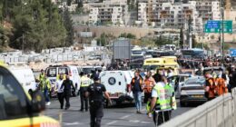 At least five dead as gunmen 'board bus and open fire in Jerusalem