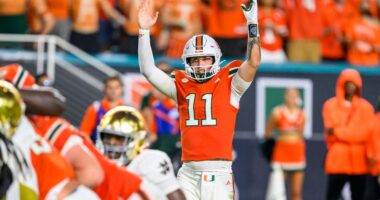 Carson Beck And Other Transfers Lead Miami To Victory Over Notre Dame