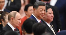 China's military might on display with Putin, Kim Jong Un in attendance
