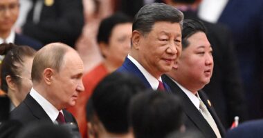 China's military might on display with Putin, Kim Jong Un in attendance