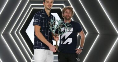 Daniil Medvedev Ends Eight-Year Partnership With Coach Gilles Cervara