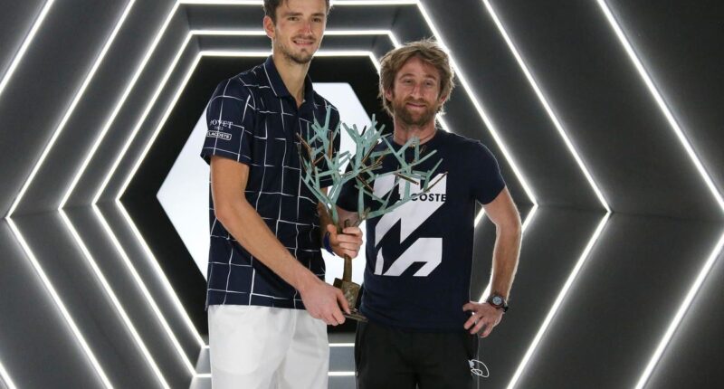 Daniil Medvedev Ends Eight-Year Partnership With Coach Gilles Cervara