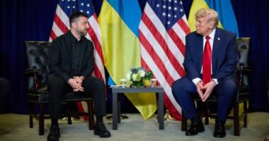 Defense stocks rally as Trump says Kyiv can win back all of Ukraine