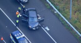 Four machetes, sword pulled from car after dramatic police pursuit across Melbourne