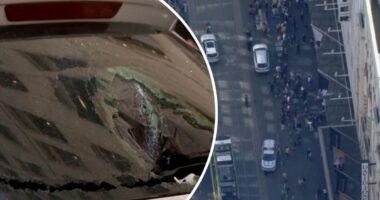 Four teenagers charged over dramatic Bourke Street Mall police chase