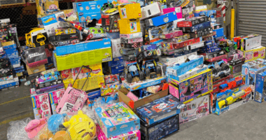 Man, 41, allegedly caught with $250,000 worth of stolen Lego, other toys