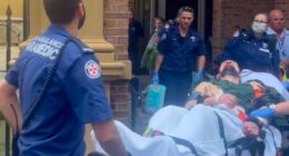 Murderer dragged bloodied from Sydney court after guilty verdict