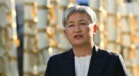Penny Wong accuses Opposition Leader of 'running rogue foreign policy'