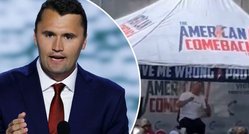 Pro-Trump activist Charlie Kirk shot at event in US