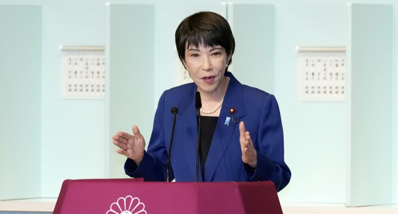 Sanae Takaichi could be Japan’s first woman prime minister, but outcome unclear