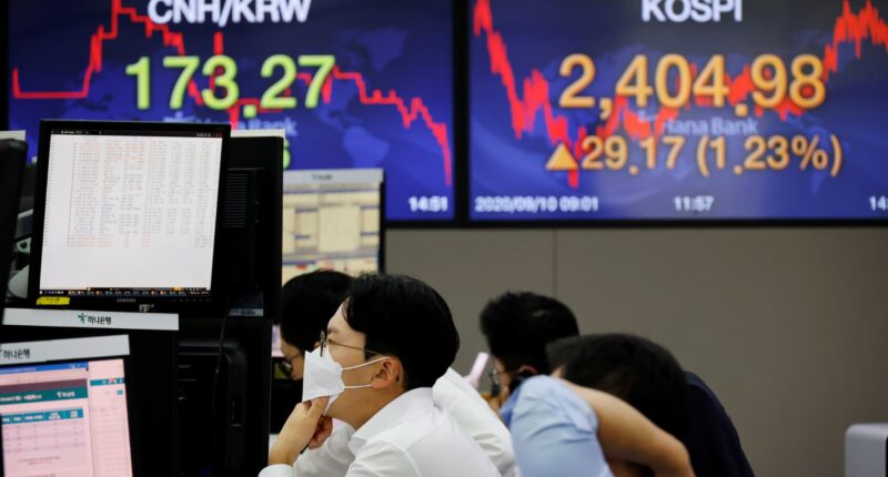 South Korea's Kospi index hits new record high