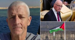 Swinney told by family of Hamas victim: Jews not safe in Scotland