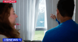 Terrified mum woken by arrow slamming into wall close to son's pillow