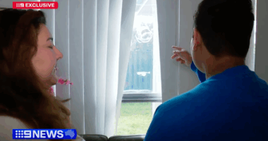 Terrified mum woken by arrow slamming into wall close to son's pillow