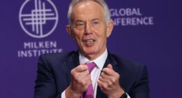 Tony Blair eyes leadership of Gaza's interim government once war ends
