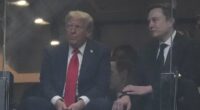 Trump comments on Musk reunion at Kirk memorial