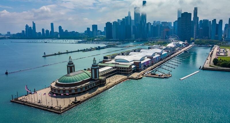 Chicago fire: 3 women burned, 1 critically injured, in food prep incident at Offshore Rooftop on Navy Pier along Grand Avenue
