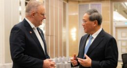 Anthony Albanese said he has raised the incident during a meeting with Chinese Premier Li Qiang.