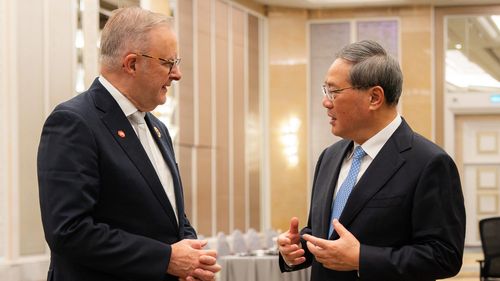 Anthony Albanese said he has raised the incident during a meeting with Chinese Premier Li Qiang.