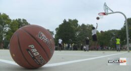 'It's community development at its best': Decatur community center unveils new basketball court