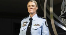 Australian Federal Police Commissioner Krissy Barrett.