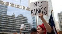 'No Kings' rallies draw crowds across US to protest Trump