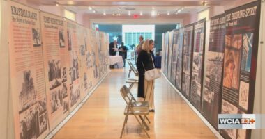 'This is like a museum that came to you': Holocaust exhibit debuts in Champaign