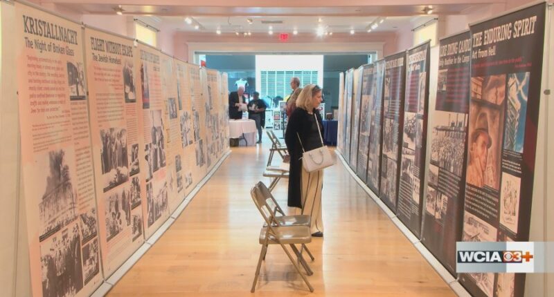 'This is like a museum that came to you': Holocaust exhibit debuts in Champaign