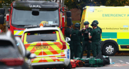 2 dead, several injured after car ramming, stabbing outside UK synagogue