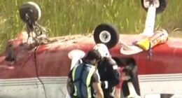 2 rescued after small plane crashes in Florida