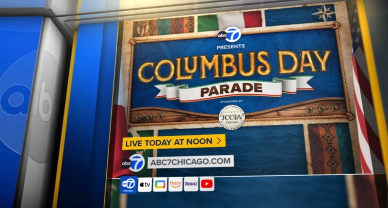 2025 Christopher Columbus Day parade marches through downtown Chicago; Monday also Indigenous Peoples' Day