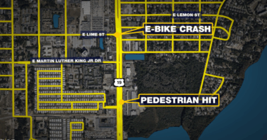 23-year-old, 2 men hospitalized after separate crashes on US-19 in Tarpon Springs