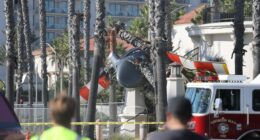 Copter crash aftermath