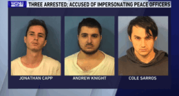 3 suburban men charged with impersonating police while heading to political protests