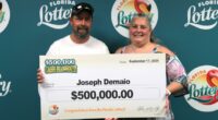 $500,000 scratch-off tickets won by Columbia County, Jacksonville players