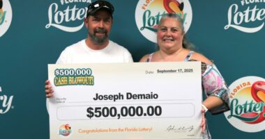 $500,000 scratch-off tickets won by Columbia County, Jacksonville players