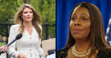 AG James asks judge to stop Lindsey Halligan from talking