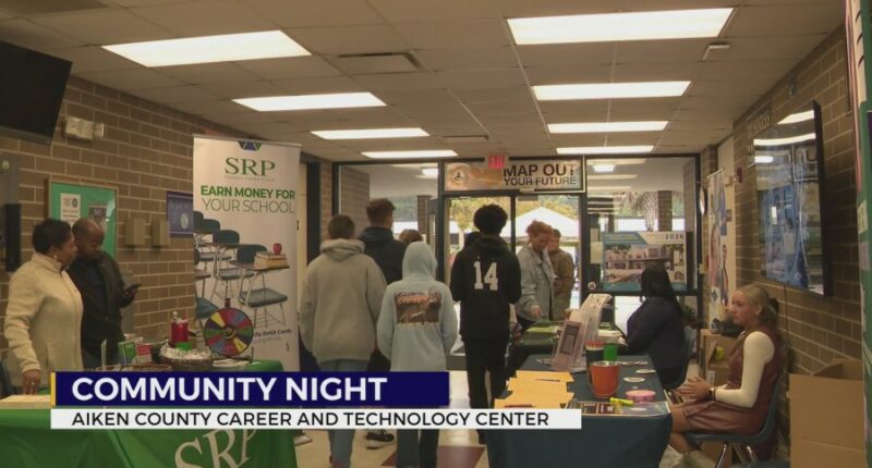 Aiken County Career & Technology Center hosts Community Night, unveils new logo