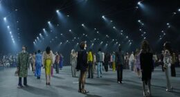 Alessandro Michele's Valentino collection puts 70s silhouettes in the Paris spotlight