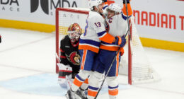 Anders Lee and Kyle Palmieri help the Islanders top the Senators