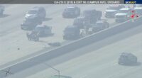 Andrew Nuñez, San Bernardino deputy, shot and killed; gunman leads police on Upland, California Motorcycle chase on 210 Freeway