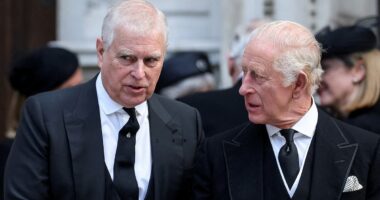 Andrew 'convinced King is trying to evict him from home for Camilla'