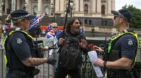Anti-immigration rally descends into violence