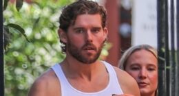 Arnold's son Christopher Schwarzenegger reveals hunky frame