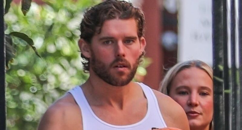 Arnold's son Christopher Schwarzenegger reveals hunky frame